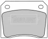 BBP1281 BORG & BECK Комплект тормозных колодок, дисковый тормоз