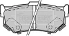 BBP1298 BORG & BECK Комплект тормозных колодок, дисковый тормоз