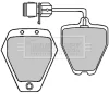 BBP1647 BORG & BECK Комплект тормозных колодок, дисковый тормоз