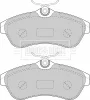 BBP1735 BORG & BECK Комплект тормозных колодок, дисковый тормоз