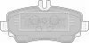 BBP1752 BORG & BECK Комплект тормозных колодок, дисковый тормоз