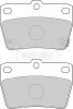 BBP1804 BORG & BECK Комплект тормозных колодок, дисковый тормоз