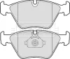 BBP1843 BORG & BECK Комплект тормозных колодок, дисковый тормоз
