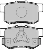 BBP1985 BORG & BECK Комплект тормозных колодок, дисковый тормоз