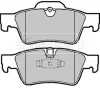 BBP2031 BORG & BECK Комплект тормозных колодок, дисковый тормоз