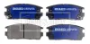 Превью - BBP2041 BORG & BECK Комплект тормозных колодок, дисковый тормоз (фото 2)