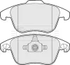 BBP2046 BORG & BECK Комплект тормозных колодок, дисковый тормоз