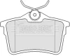 BBP2063 BORG & BECK Комплект тормозных колодок, дисковый тормоз