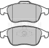 BBP2064 BORG & BECK Комплект тормозных колодок, дисковый тормоз