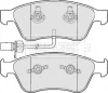 BBP2111 BORG & BECK Комплект тормозных колодок, дисковый тормоз