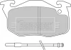 BBP2159 BORG & BECK Комплект тормозных колодок, дисковый тормоз