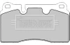 BBP2175 BORG & BECK Комплект тормозных колодок, дисковый тормоз