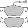 BBP2200 BORG & BECK Комплект тормозных колодок, дисковый тормоз