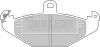 BBP2234 BORG & BECK Комплект тормозных колодок, дисковый тормоз