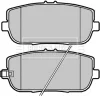 BBP2252 BORG & BECK Комплект тормозных колодок, дисковый тормоз