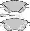 BBP2317 BORG & BECK Комплект тормозных колодок, дисковый тормоз