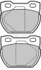 BBP2321 BORG & BECK Комплект тормозных колодок, дисковый тормоз
