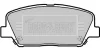 BBP2364 BORG & BECK Комплект тормозных колодок, дисковый тормоз
