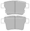 BBP2431 BORG & BECK Комплект тормозных колодок, дисковый тормоз