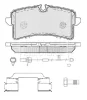 BBP2449 BORG & BECK Комплект тормозных колодок, дисковый тормоз