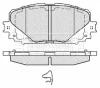 Превью - BBP2464 BORG & BECK Комплект тормозных колодок, дисковый тормоз (фото 2)