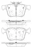 BBP2510 BORG & BECK Комплект тормозных колодок, дисковый тормоз