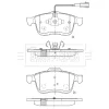 BBP2558 BORG & BECK Комплект тормозных колодок, дисковый тормоз