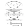 BBP2565 BORG & BECK Комплект тормозных колодок, дисковый тормоз