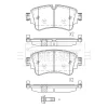 BBP2577 BORG & BECK Комплект тормозных колодок, дисковый тормоз