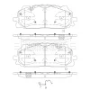 BBP2595 BORG & BECK Комплект тормозных колодок, дисковый тормоз