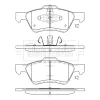 BBP2608 BORG & BECK Комплект тормозных колодок, дисковый тормоз