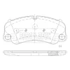 BBP2639 BORG & BECK Комплект тормозных колодок, дисковый тормоз