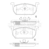 Превью - BBP2648 BORG & BECK Комплект тормозных колодок, дисковый тормоз (фото 2)
