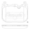 BBP2878 BORG & BECK Комплект тормозных колодок, дисковый тормоз