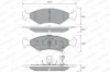 151-2212 WEEN Комплект тормозных колодок, дисковый тормоз