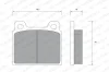 151-2471 WEEN Комплект тормозных колодок, дисковый тормоз
