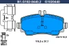 B1.G102-0440.2 GALFER Комплект тормозных колодок, дисковый тормоз