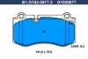 B1.G102-0877.2 GALFER Комплект тормозных колодок, дисковый тормоз