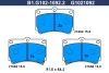 B1.G102-1092.2 GALFER Комплект тормозных колодок, дисковый тормоз