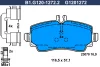 B1.G120-1272.2 GALFER Комплект тормозных колодок, дисковый тормоз