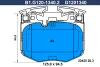 B1.G120-1340.2 GALFER Комплект тормозных колодок, дисковый тормоз