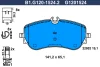 B1.G120-1524.2 GALFER Комплект тормозных колодок, дисковый тормоз