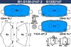 B1.G120-2147.2 GALFER Комплект тормозных колодок, дисковый тормоз