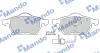 MBF015143 MANDO Комплект тормозных колодок, дисковый тормоз