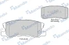 MBF015452 MANDO Комплект тормозных колодок, дисковый тормоз