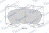 MBF015614 MANDO Комплект тормозных колодок, дисковый тормоз