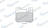 MBF015656 MANDO Комплект тормозных колодок, дисковый тормоз