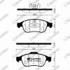 SM-BPS010 SpeedMate Комплект тормозных колодок, дисковый тормоз