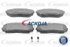 A32-0127 ACKOJA Комплект тормозных колодок, дисковый тормоз