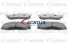 A52-2133 ACKOJA Комплект тормозных колодок, дисковый тормоз